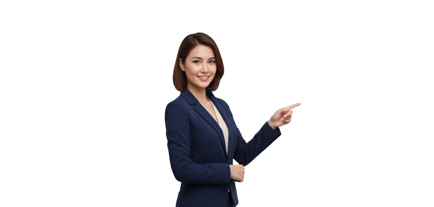 IP Consultant pointing to form